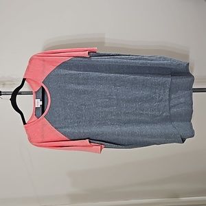 5 for $15!! Lularoe Sz Small Irma Top Blue & Pink